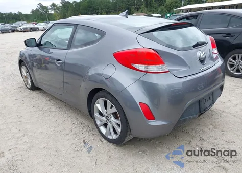 2017 Hyundai Veloster из США, поврежденный, VIN KMHTC6AD7HU308551
